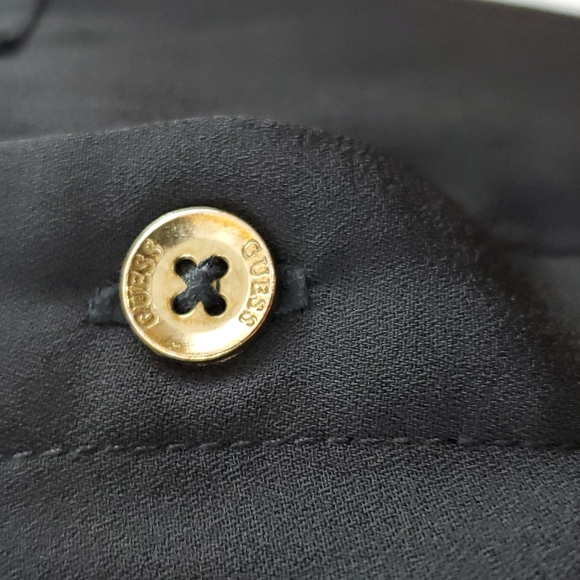 Guess Black Tunic Style Shirt Size Small - Picture 5 of 6